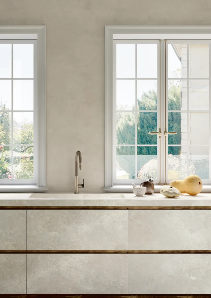 How to Warm Up a Modern Kitchen, Featured in Homes & Gardens