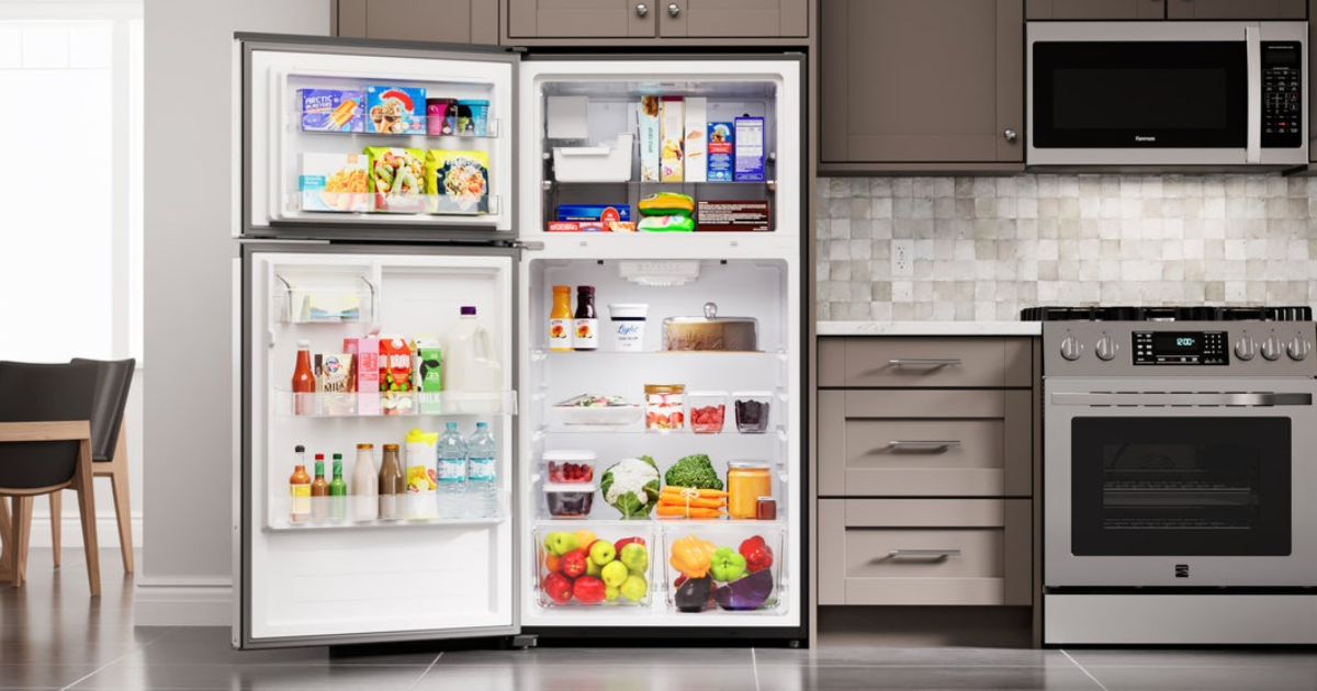 Open Top Freezer Refrigerator